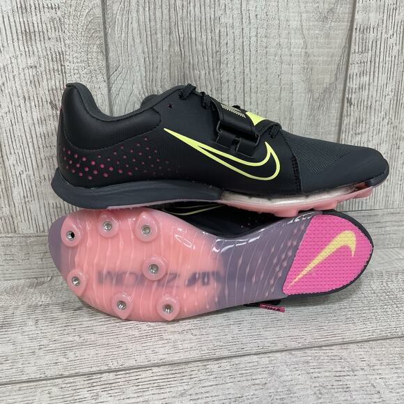 Nike Air Zoom LJ Elite Track & Field Jumping Spikes CT0079-001 Men’s Size 7 New - Picture 2 of 11